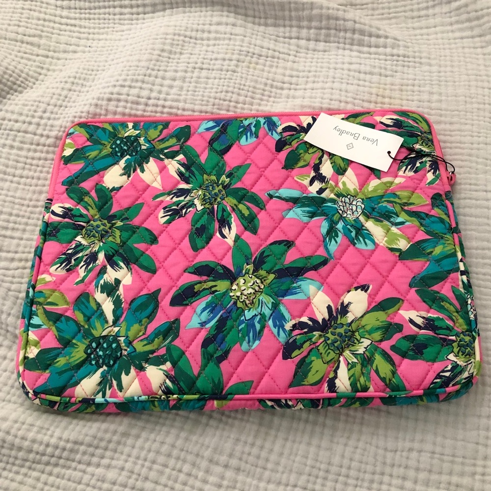 NEW Vera Bradley Tropical Paradise Laptop Sleeve